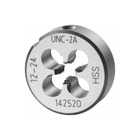 Garant Round Die, HSS, #12-24 142520 12-24